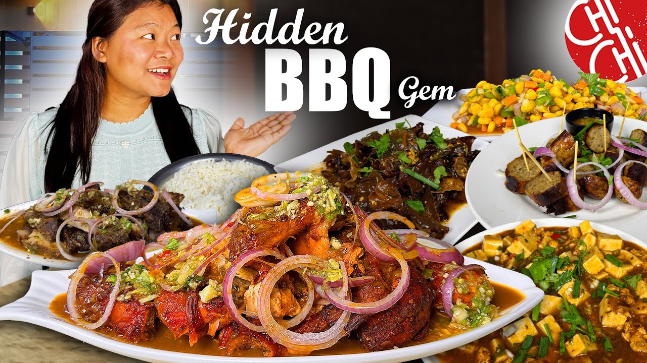 Hidden BBQ Gem in Nepal! Grilled Chicken, Pork & More at CHICHI Retreat | My Table Series Ep 4