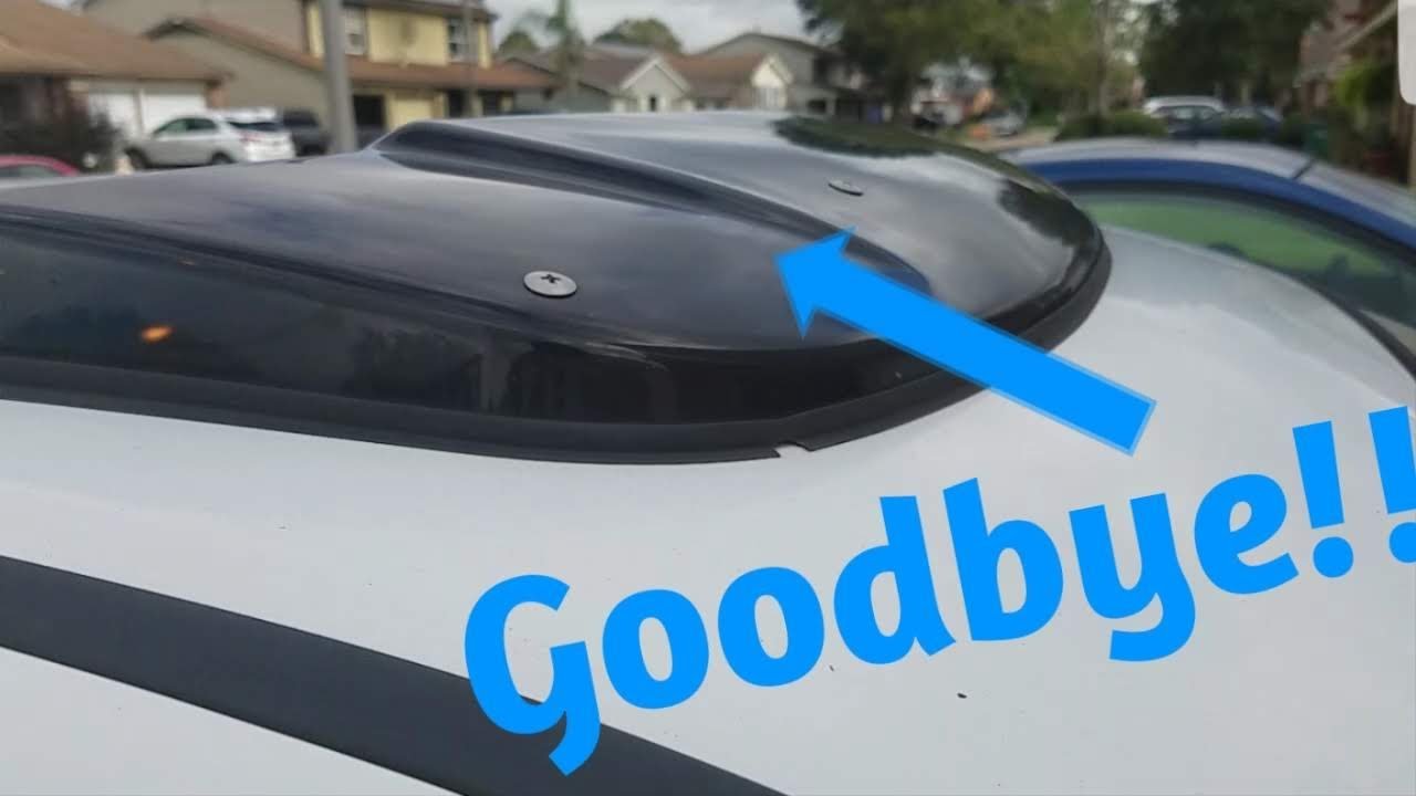 SunRoof Deflector Delete On 06 Accord - Accord Project Pt 1