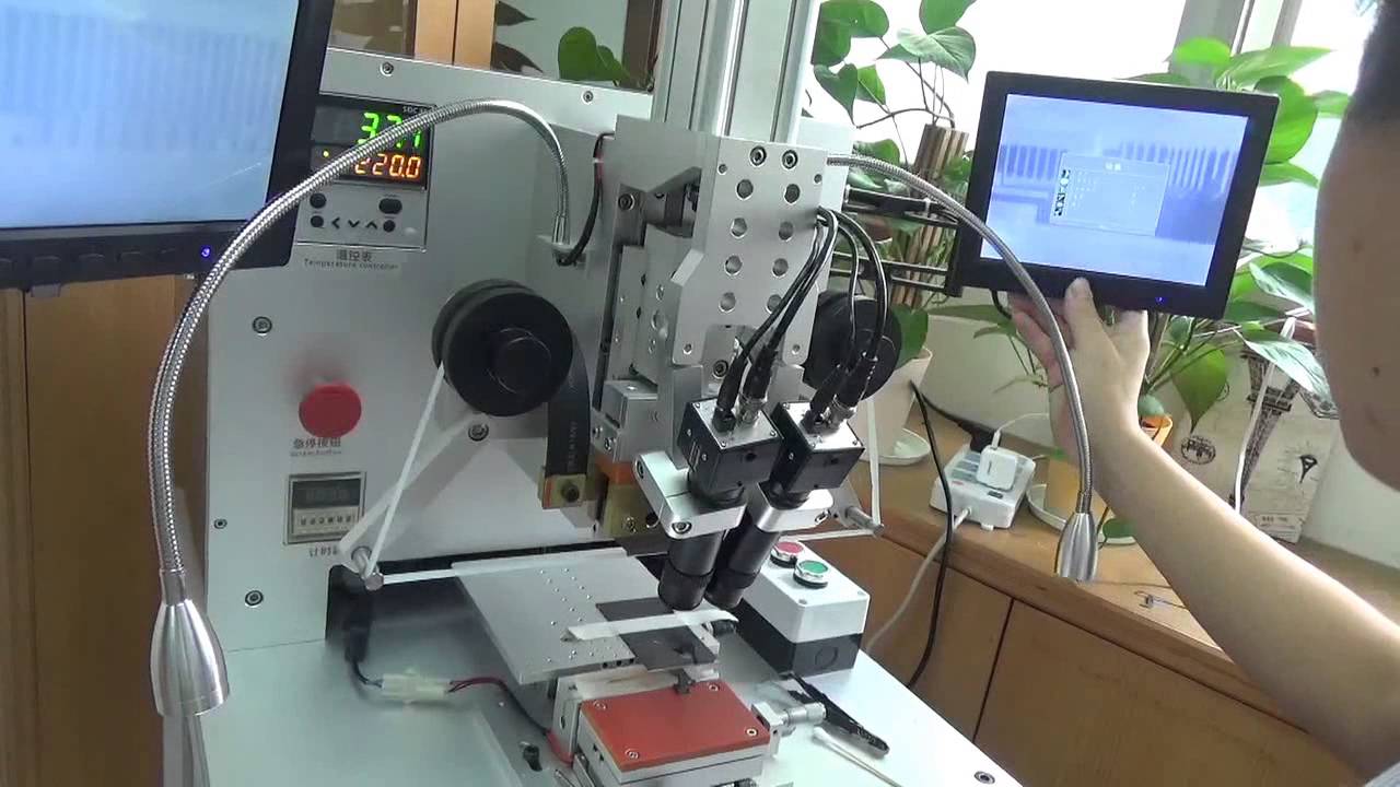 TVC-Mall: Pulse Hot Press LCD Flex Cable Bonding Repair Machine with Microscope