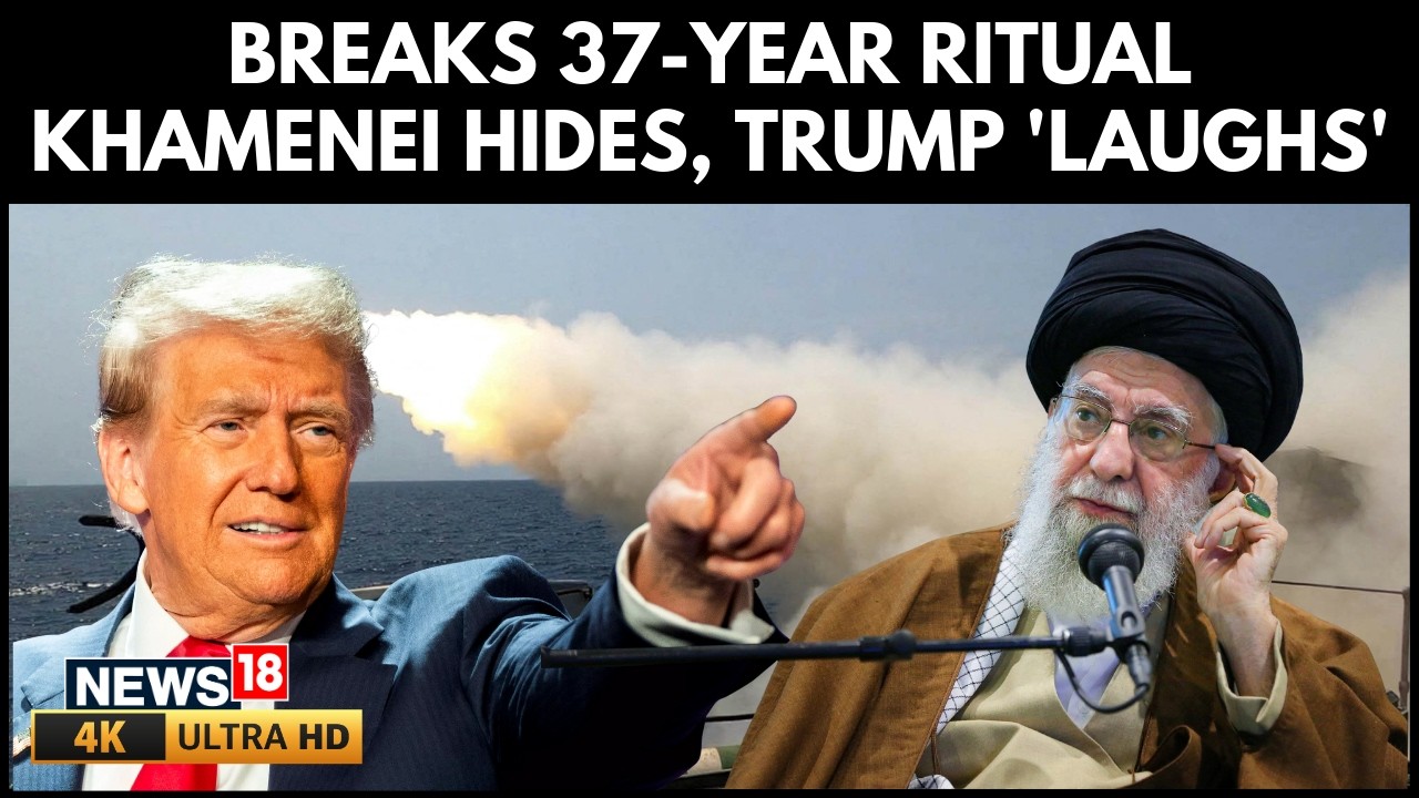 Khamenei Hides Inside Bunker Fearing Trump, Breaks 37-Year Ritual | War Fears Escalate in Iran | 4K