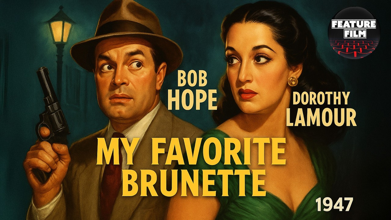 My Favorite Brunette (1947) – Full Movie | Bob Hope, Dorothy Lamour | Classic Comedy Noir