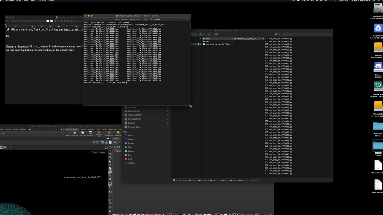 convert jpeg sequence to mp4 with ffmpeg on  mac osx