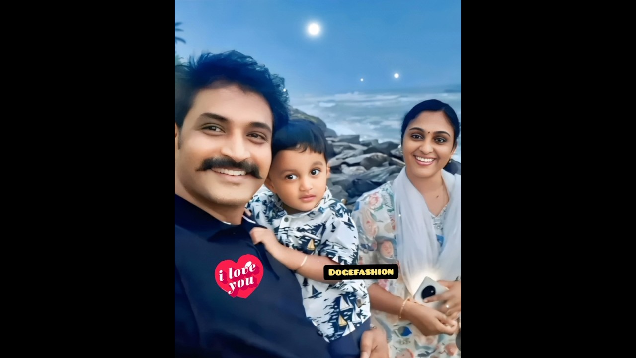 Vijaytv Saravanan meenachi serial senthil sreeja couple #real pair #saravanan #meenakshi #shorts