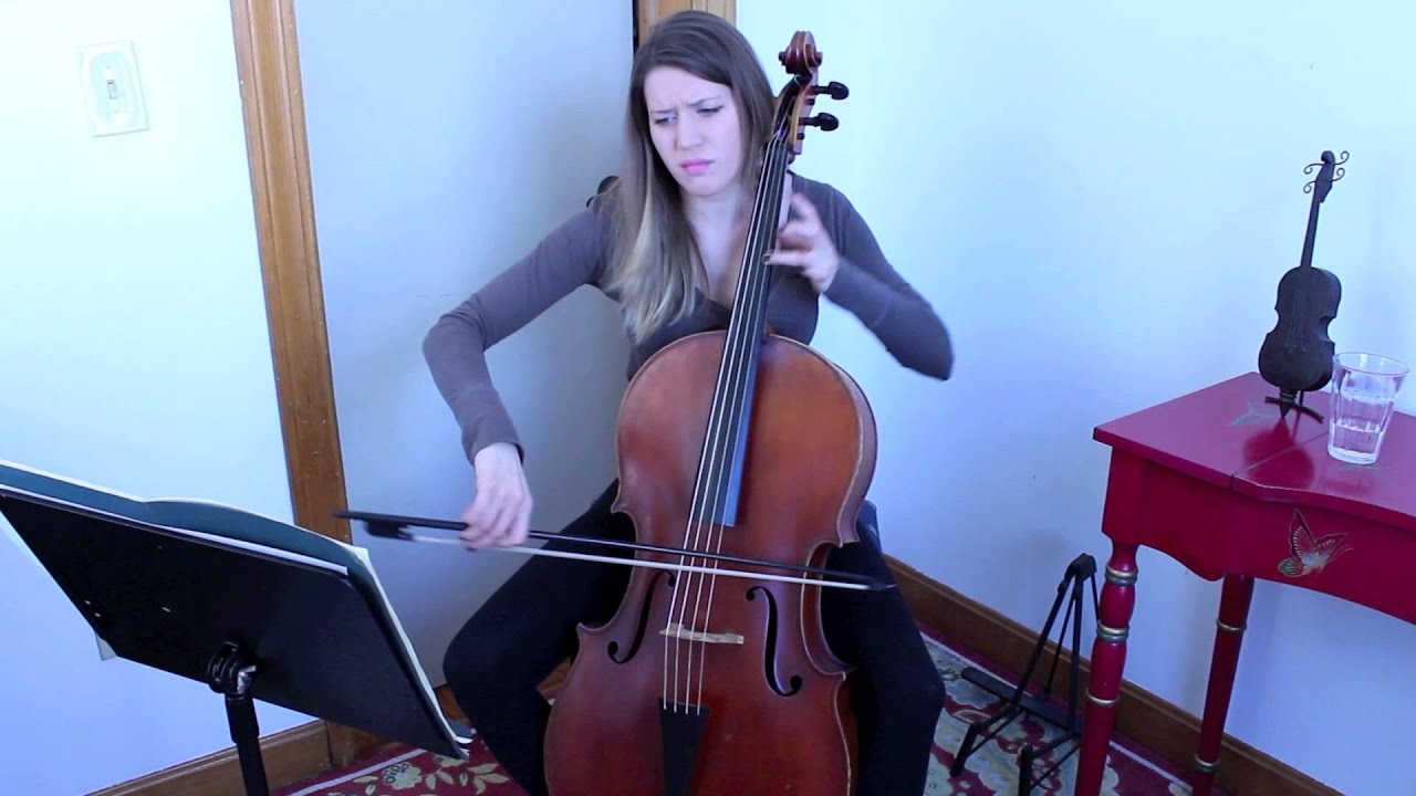 Dall'Abaco - Capriccio no. 3 on baroque cello