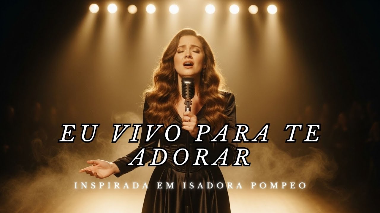 Eu Vivo Para Te Adorar – Inspirada Isadora Pompeo – Entrega, Amor e Presença no Senhor – Louvor
