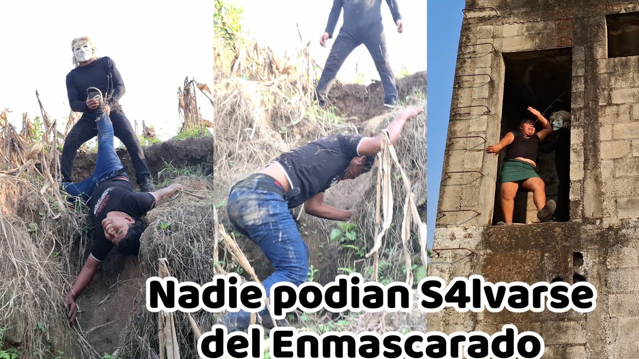 ‼️El Hombre En Mascarado Empuja a David en este Barranco😱Rosi Llora del Miedo