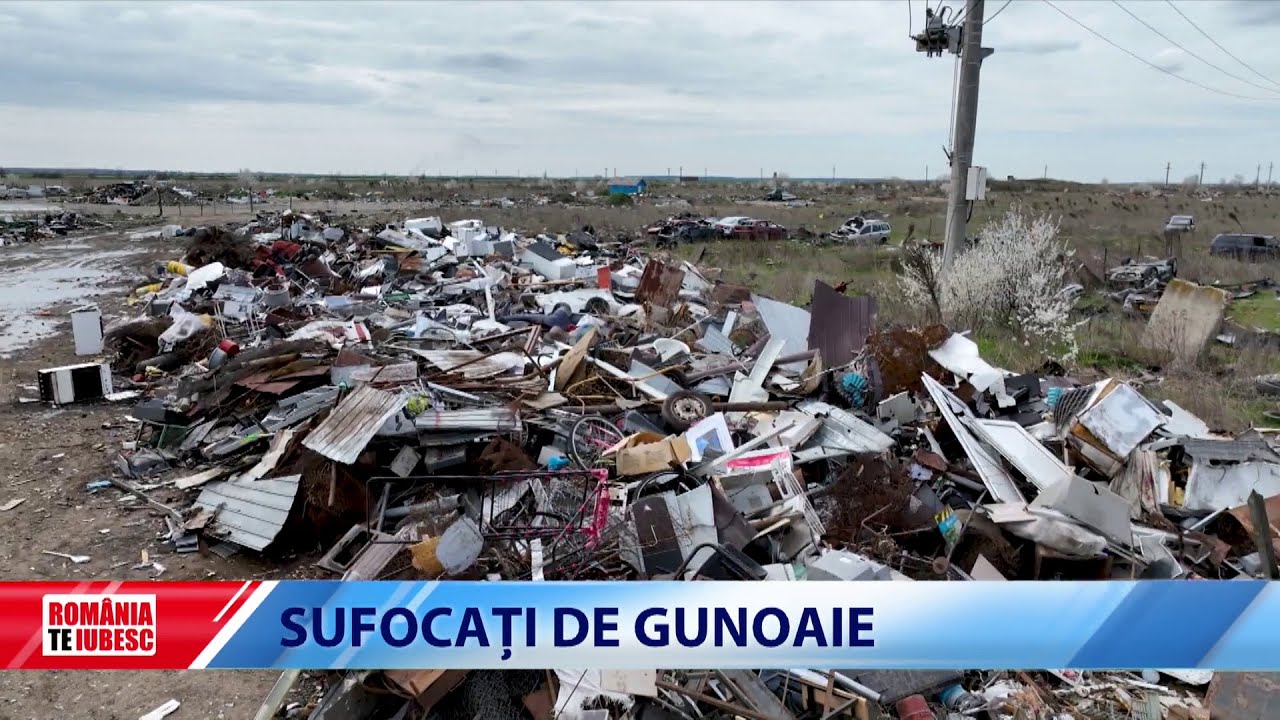 Sufocați de Gunoaie, reportaj realizat de echipa România, te iubesc!