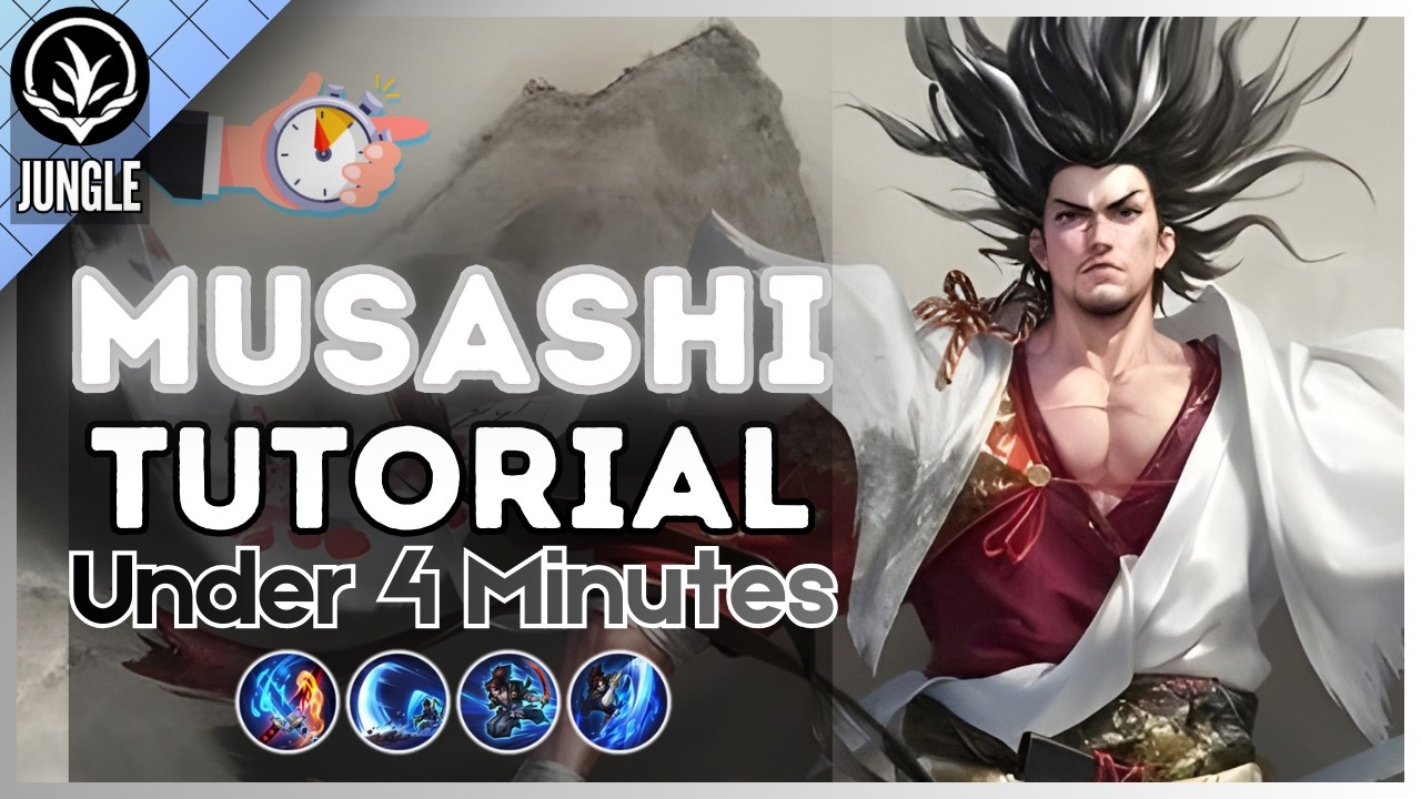 4-Minute Musashi Tutorial in the Jungle || (HoK 2026)