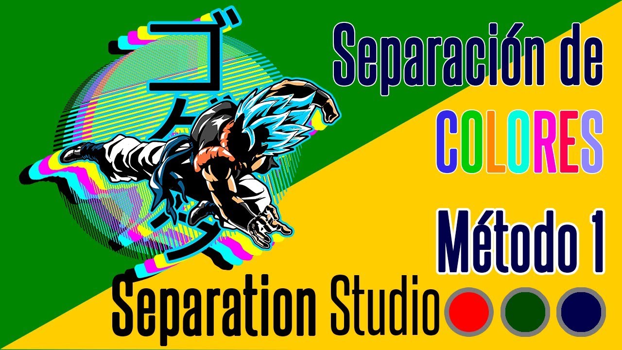 Separaci&oacute;n de Color M&eacute;todo 1: Separation Studio