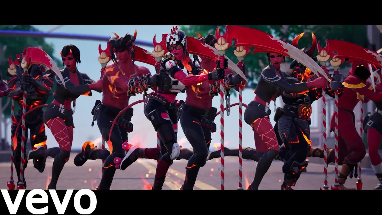 Fortnite - Reaper's Showtime (Official Fortnite Music Video) Black Gryph0n - INSANE | Hazbin Hotel