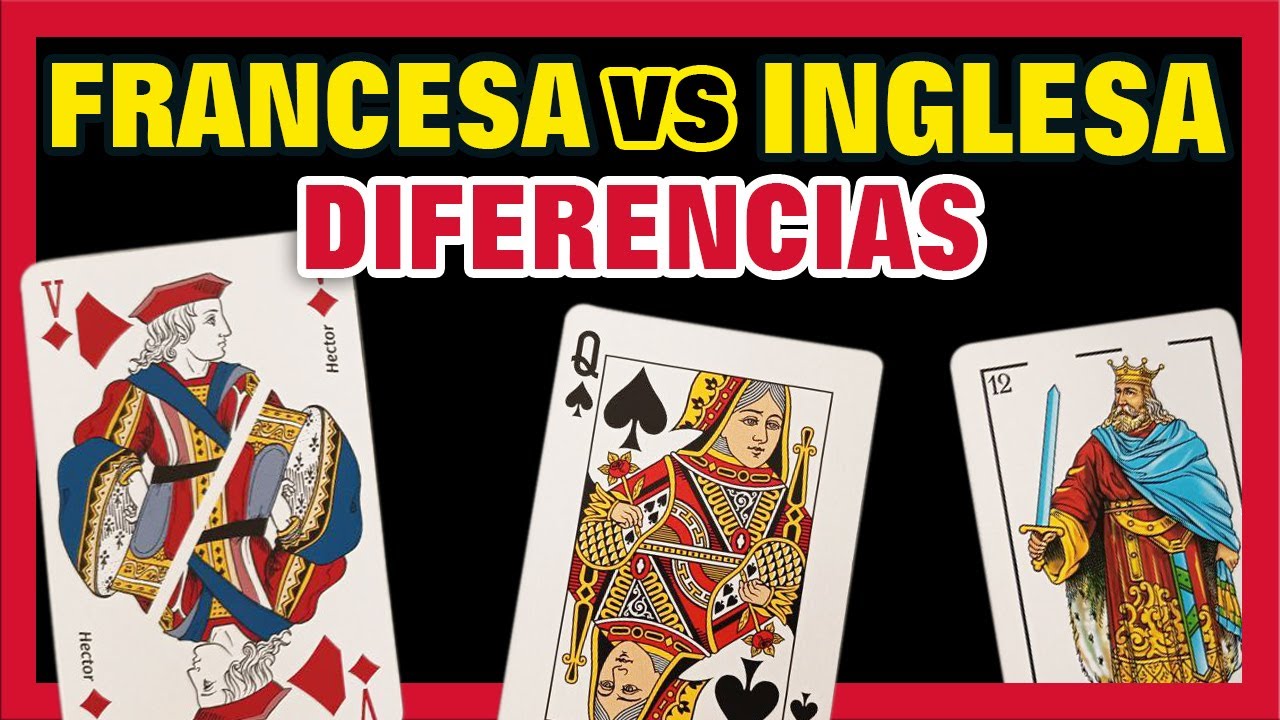 &iquest;Francesa o inglesa? La VERDAD sobre las barajas de cartas