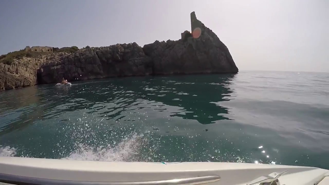 Gaeta e Sperlonga in barca / first editing video made with GoPro