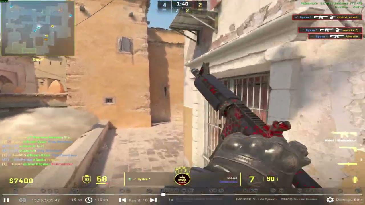 30 sn El nasıl bitirilir Dust 2 #csgo mid rush