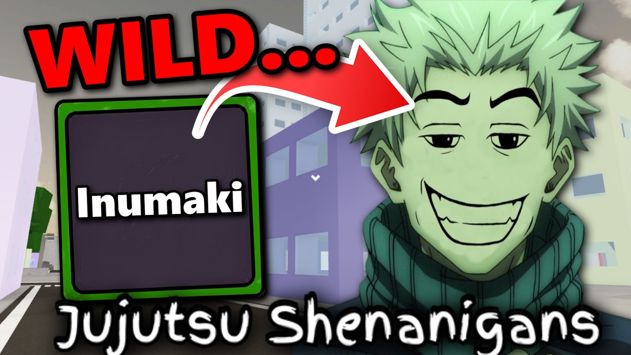 This NEW Inumaki moveset Is WILD... (8 MOVES!!!) | Jujutsu Shenanigans