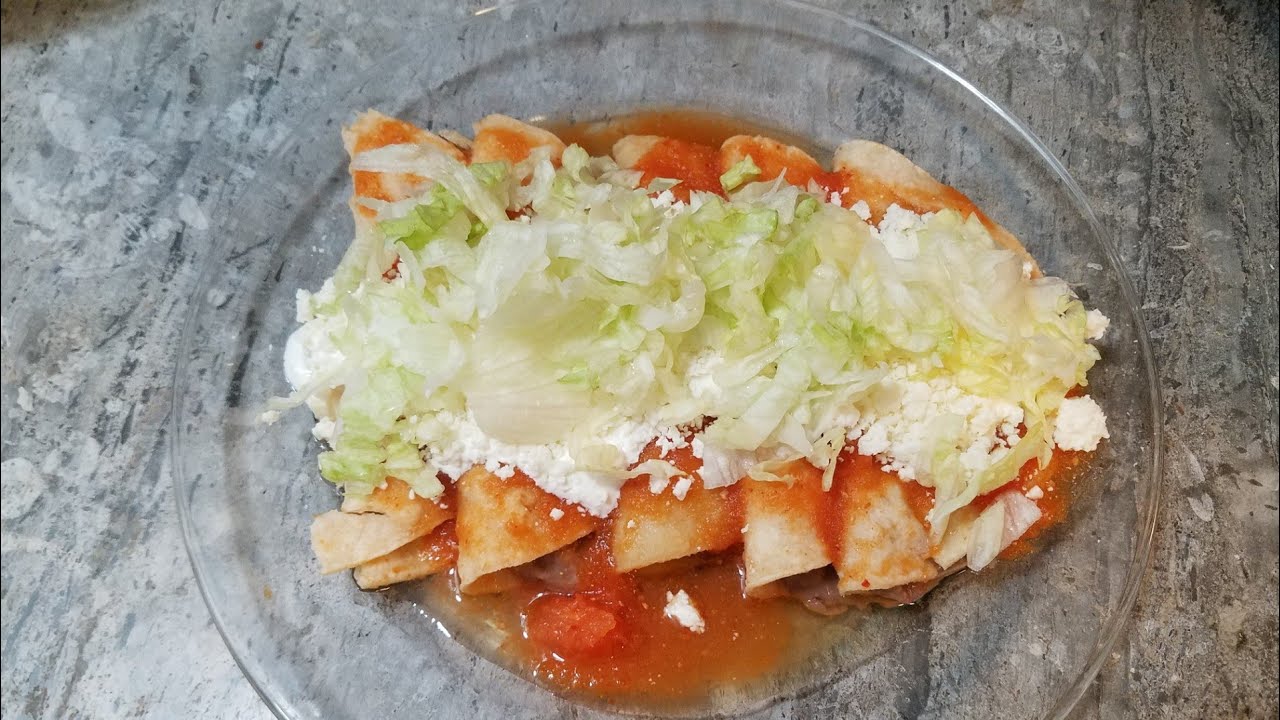 ENJITOMATADAS RELLENAS DE FRIJOLES