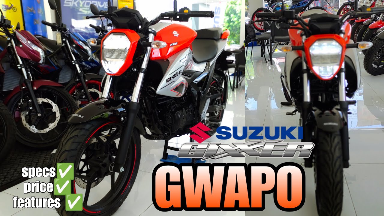 Mas Pina Gwapo Pormahan ng 2023 New Suzuki Gixxer FI  New Color Pearl Blaze Orange