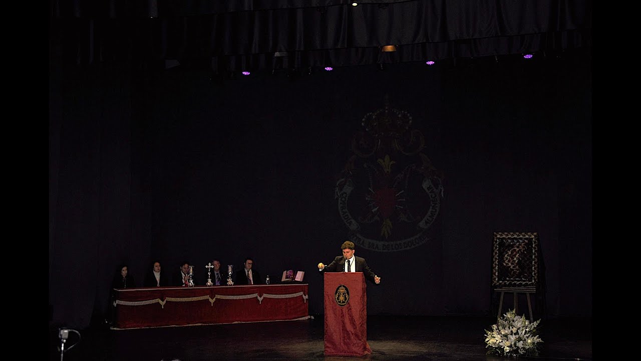Pregón y Presentación del Cartel 2025 - Cofradía Nuestra Señora Virgen de los Dolores