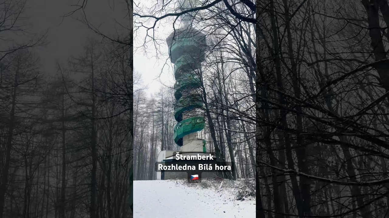 &Scaron;tramberk Rozhledna B&iacute;l&aacute; hora 🗼🇨🇿 #stramberk #bilahora #rozhledna #czech #europe #체코 #스트람베르크