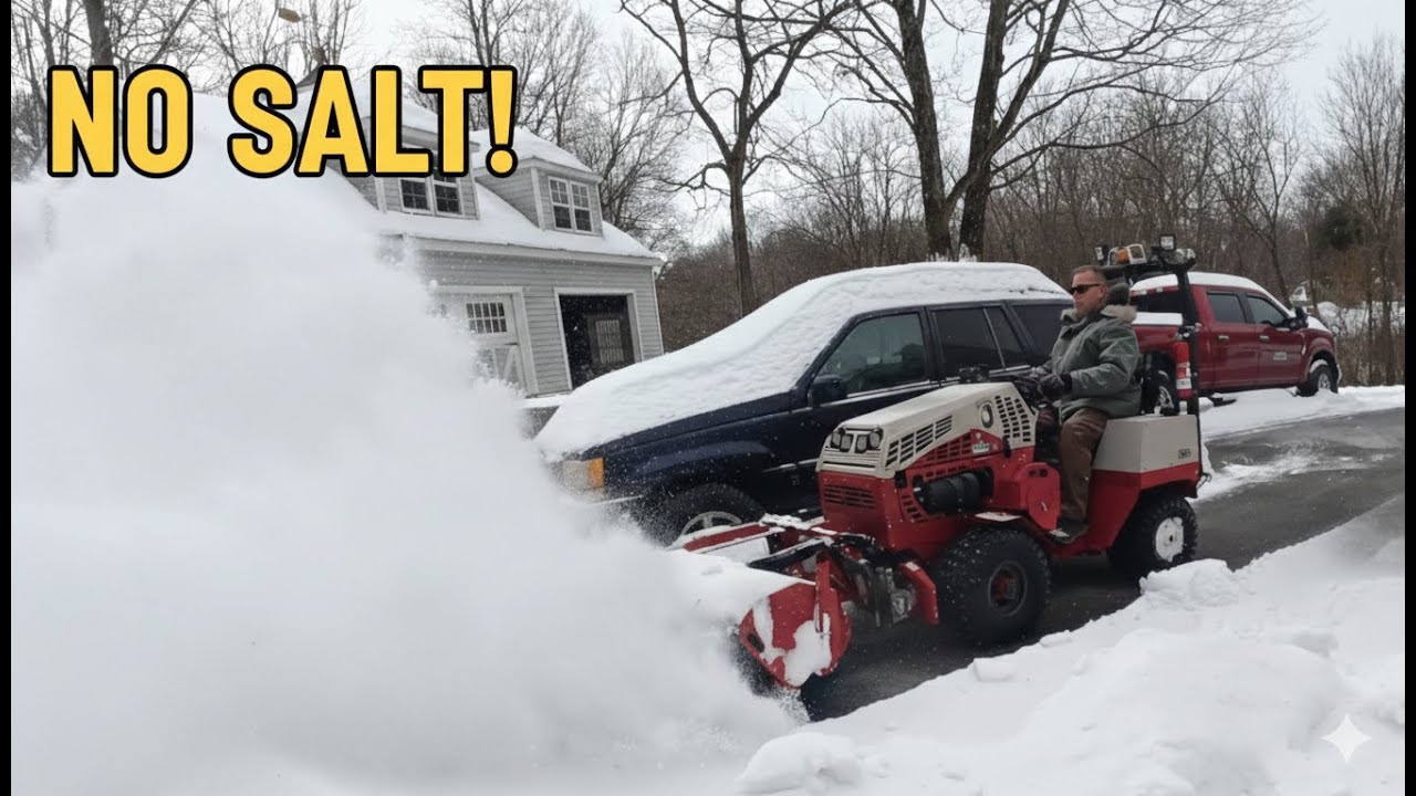 They Said a Broom Couldn't Clear Compacted Snow and Ice. They Were Wrong