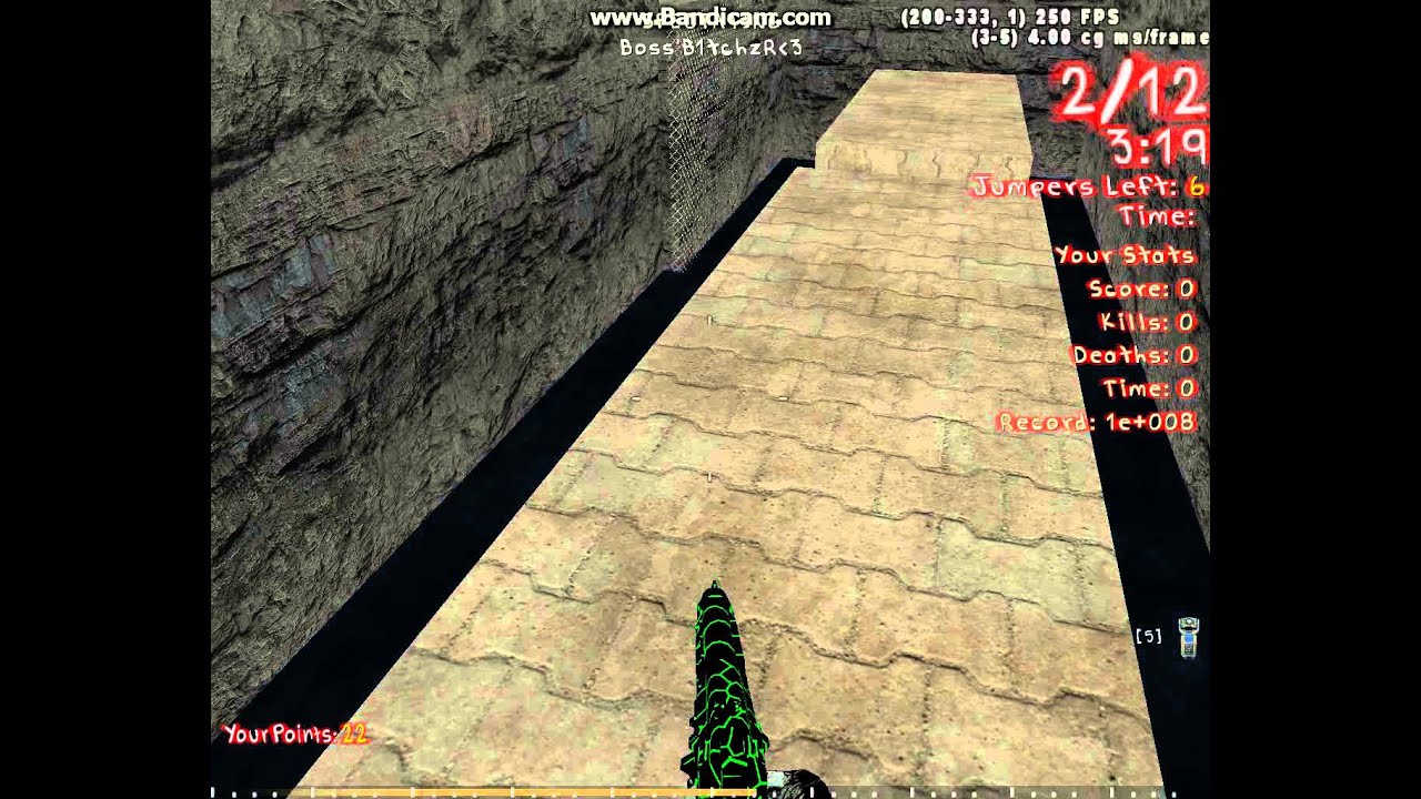 boss'Deathrun - Gameplay on map Diehard |Cod4 Deathrun|