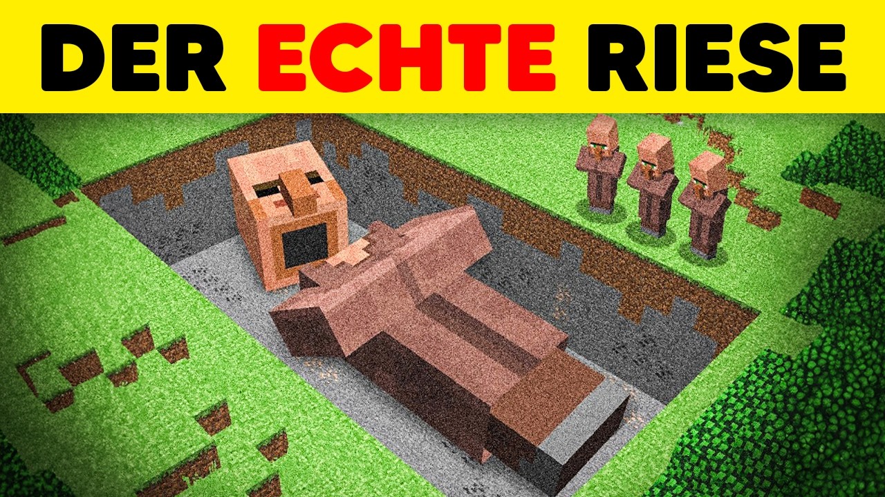 Wir l&ouml;sen den Mythos des Minecraft Riesen!