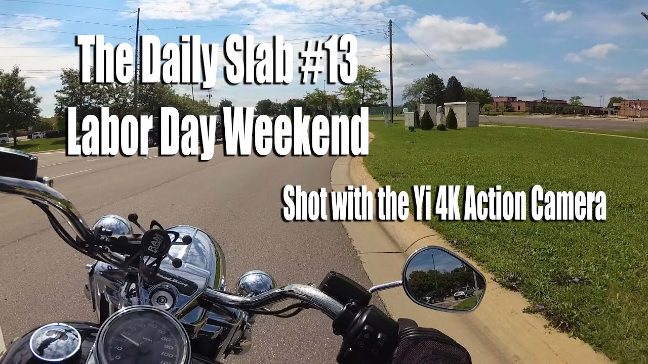2017 Harley Davidson Road King | Labor Day Motovlog | Yi 4K Camera | Daily Slab #13