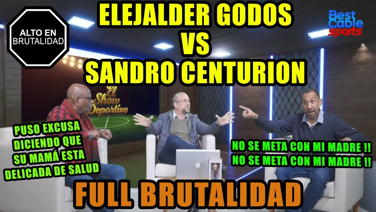TENSA PELEA ENTRE ELEJALDER GODOS Y SANDRO CENTURIÓN : 