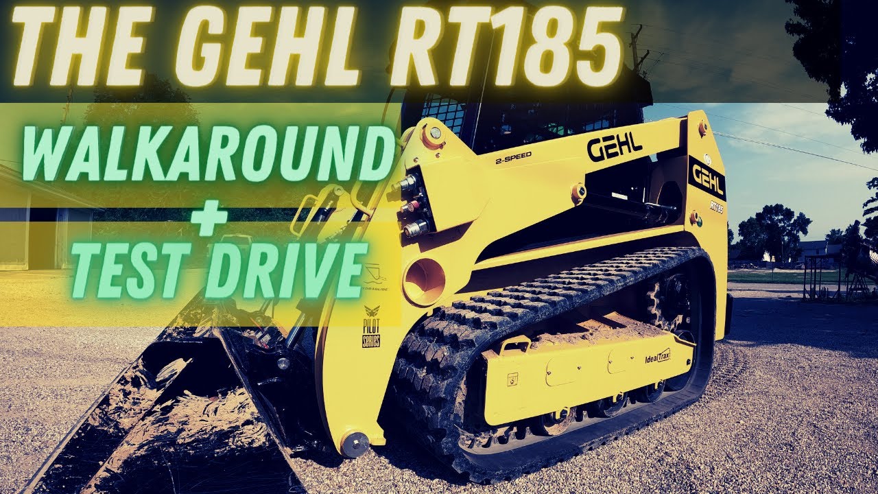 Gehl rt185 skidsteer overview