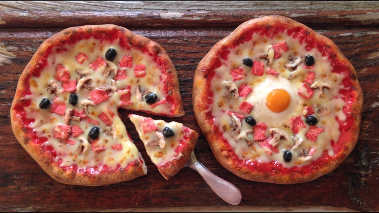 Tuto fimo pizza🍕