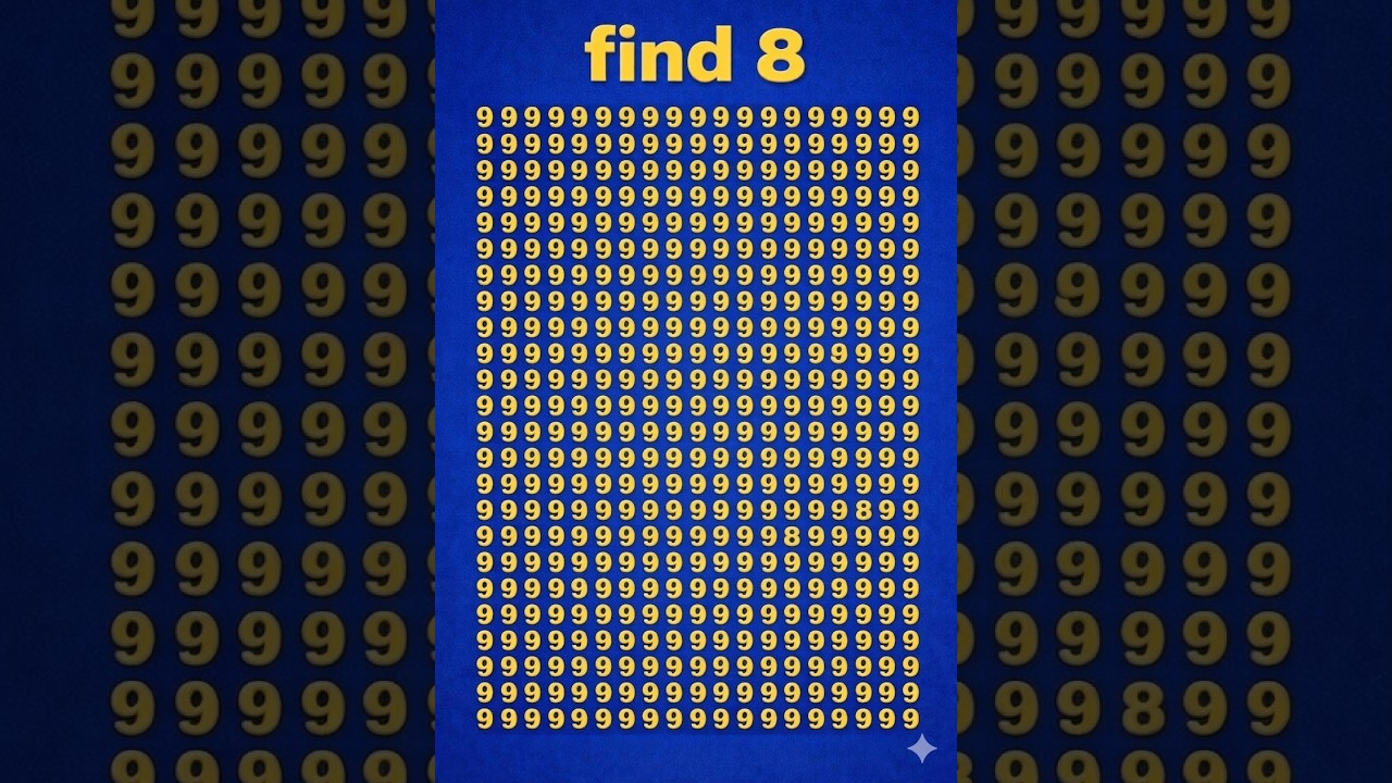 find 8🔥🔥🔥🔥🔥🔥#youtubeshorts #puzzle #youtube #live #shorts #usa #test #viral #quiz