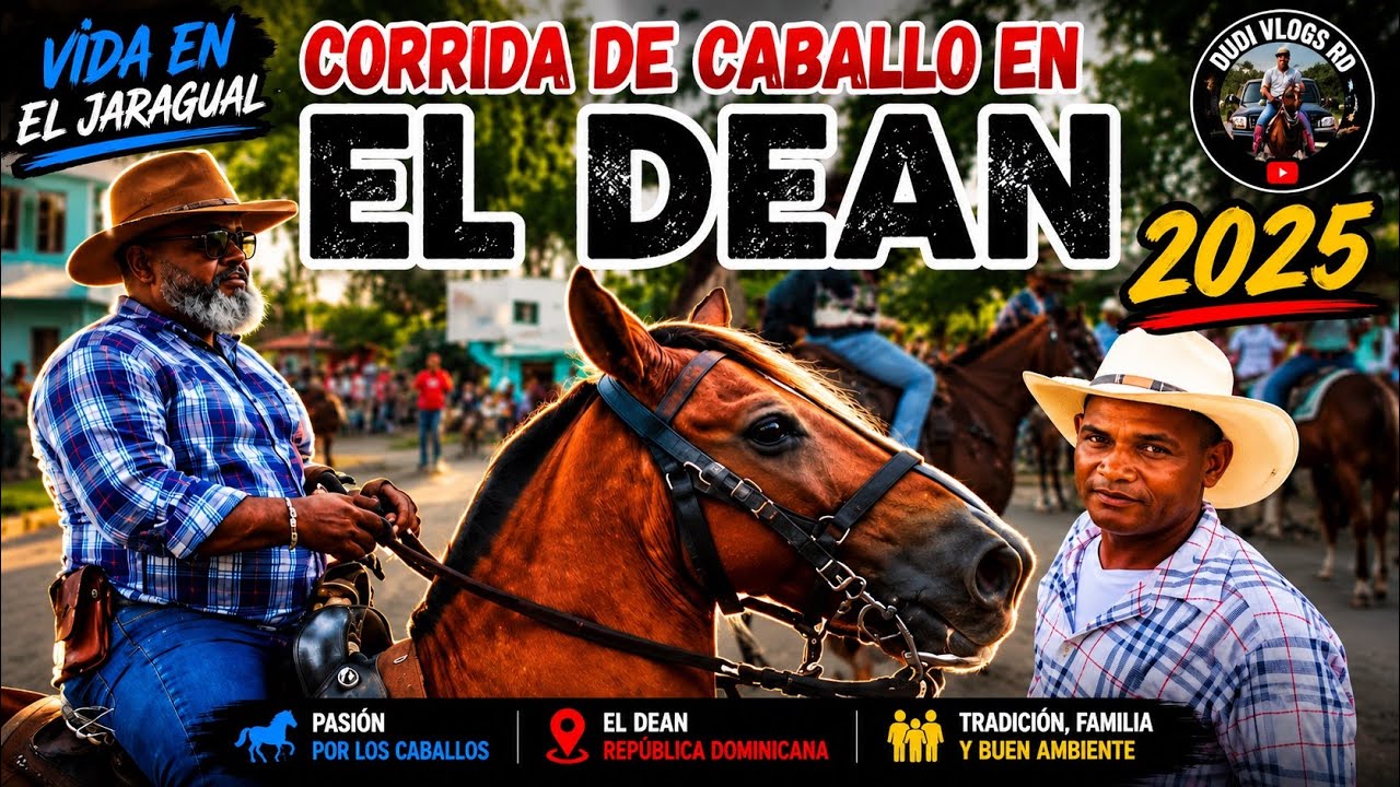 Corrida de caballo en El Dean 2025