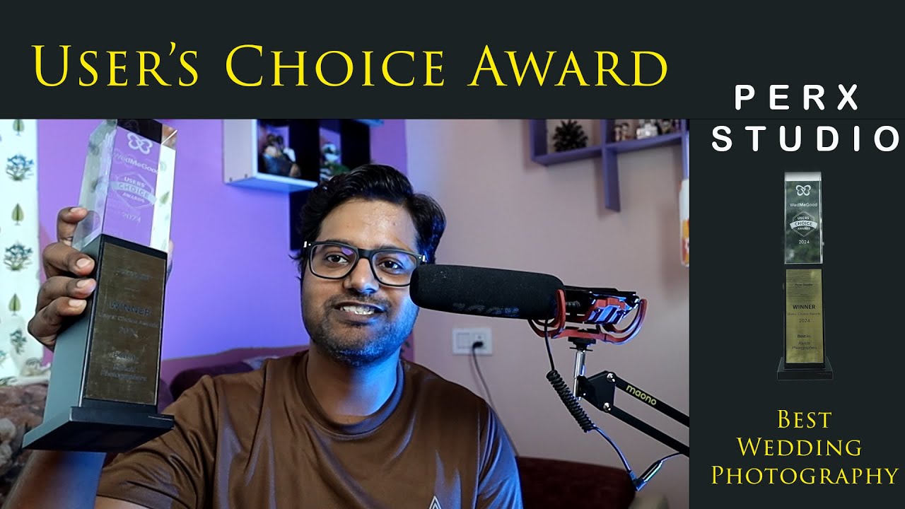 Perx Studio Wins WedMeGood Users’ Choice Award 2024 | Wedding Photography Ranchi