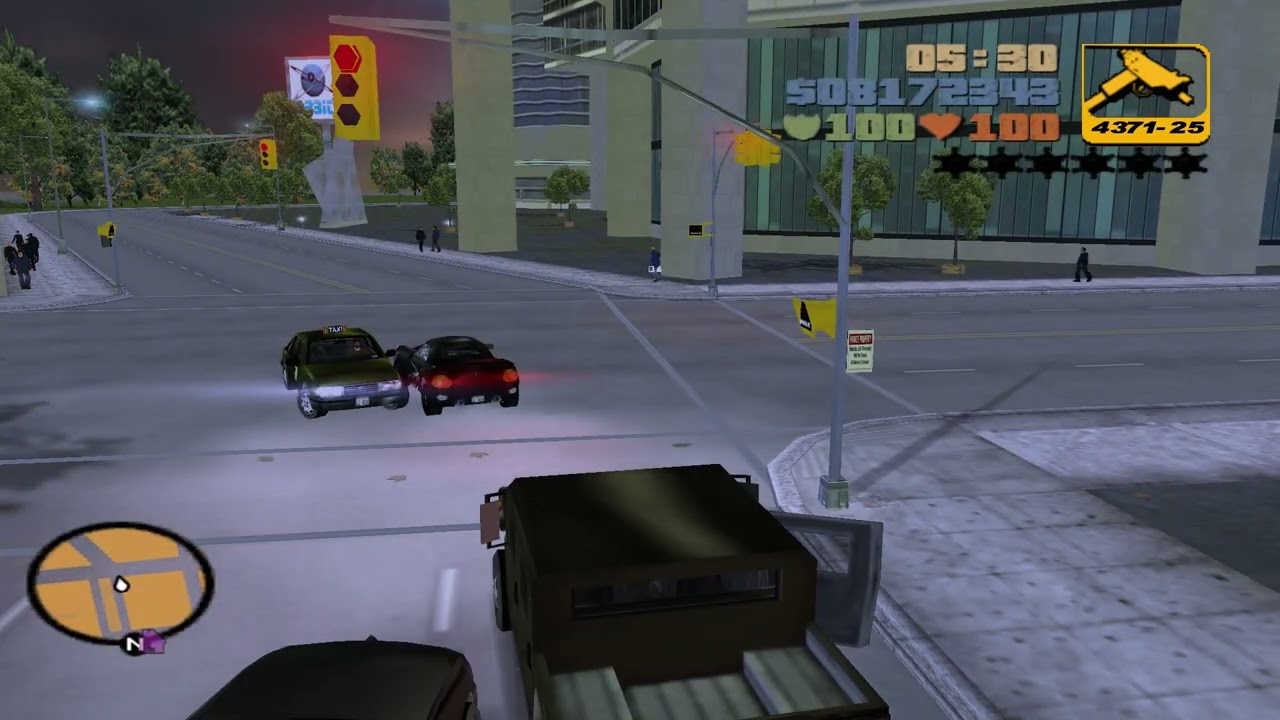 Liberty City cruise along with MSX FM