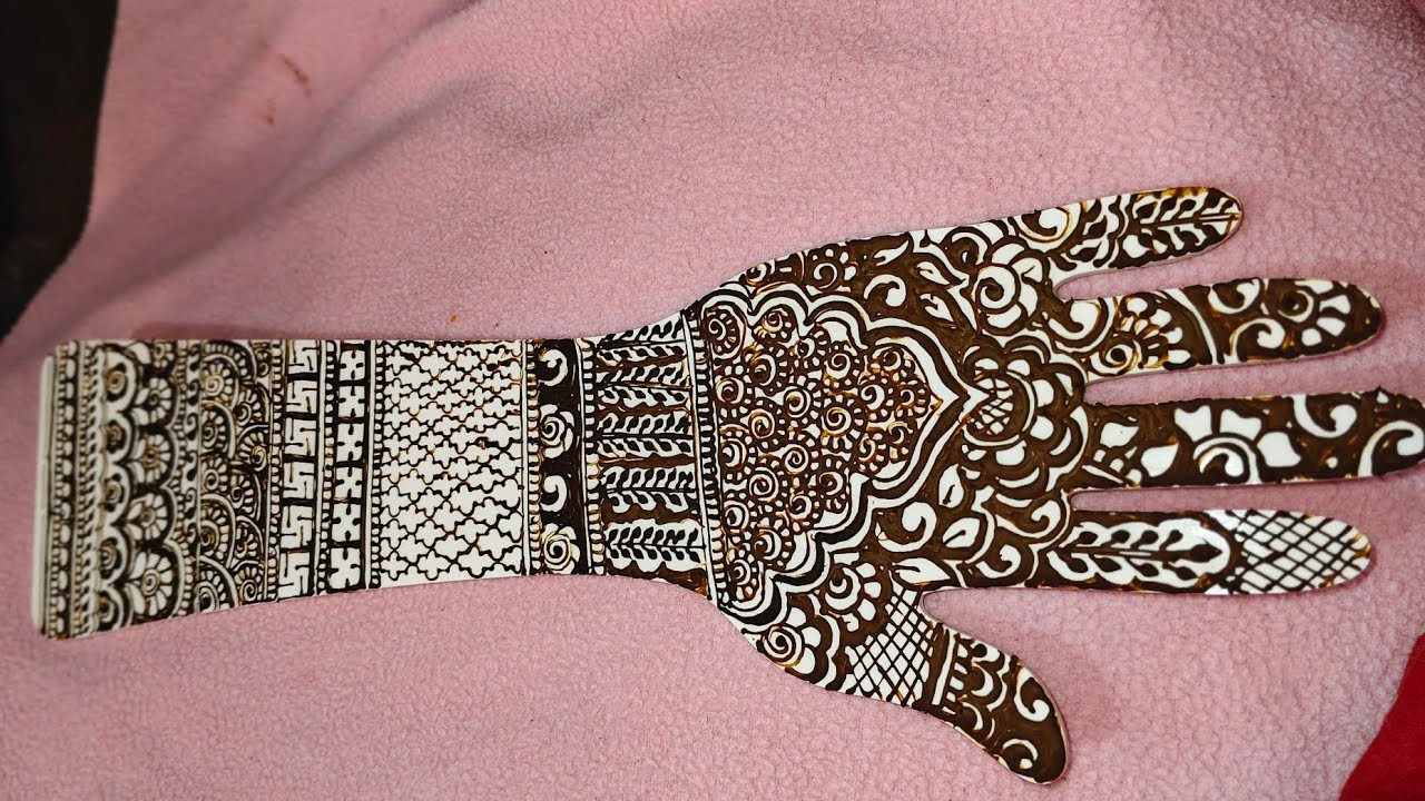 Mehandi design divyapatekar  is live!new Full front hand mehandi design#youtube#trending#hennadesign