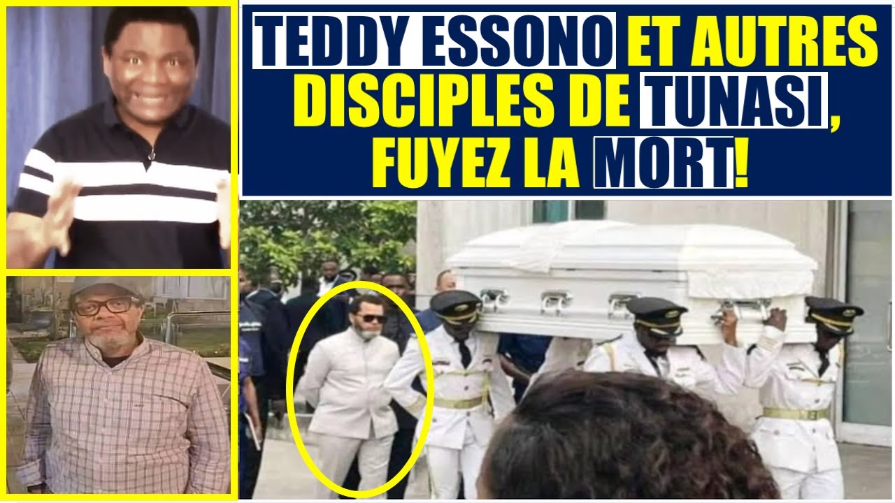 Vous, disciples de MARCELLO TUNASI TEDDY ESSONO et Compagnie, repentez vous et fuyez la mort!