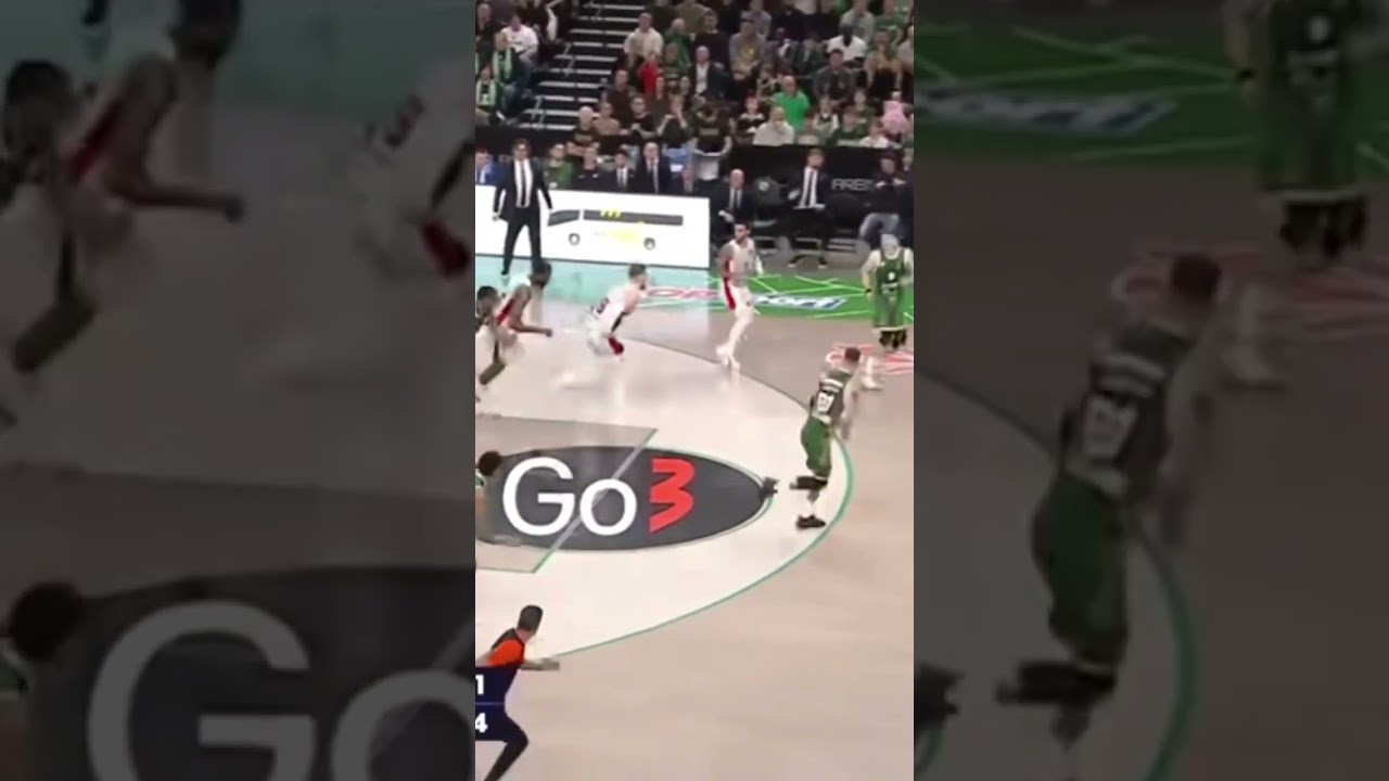 Donta Hall is a block machine #basketball #euroleague #2024 #baskonia #block