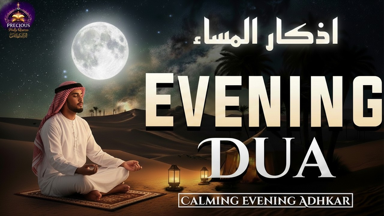 Evening Adhkar (أذكار المساء) | Powerful Night Dhikr for Protection, Peace & Deep Iman