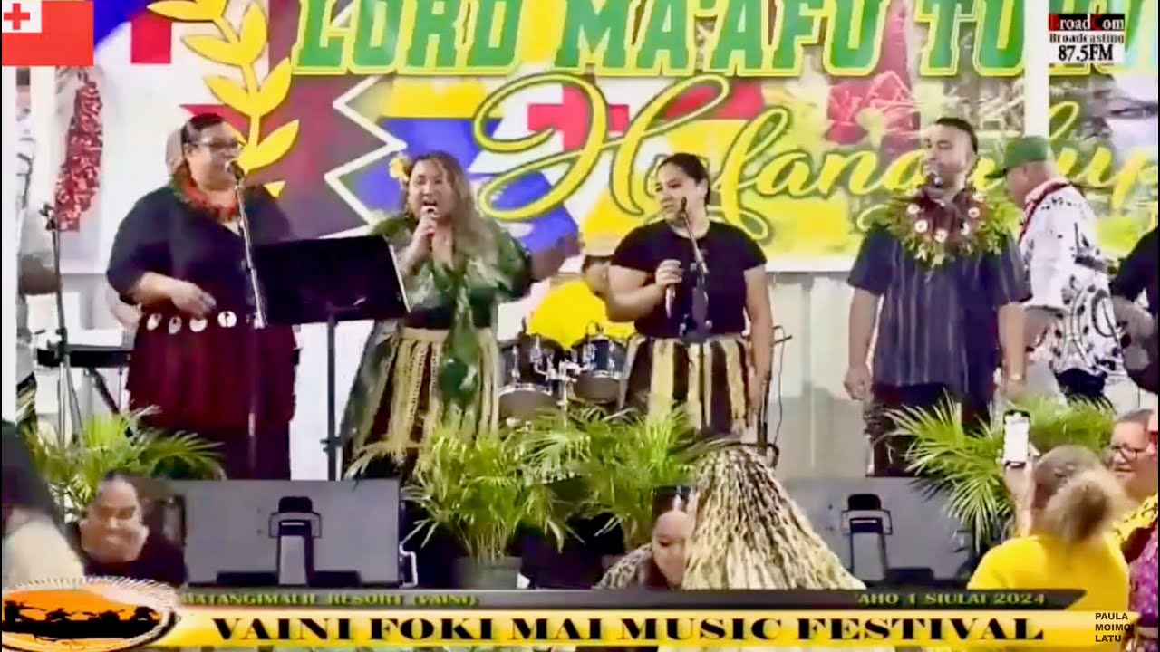 ❤️ Foki Mai Ki Vaini 🕊️ Music Festival In Honour of Lord Ma'afu Tukui’aulahi