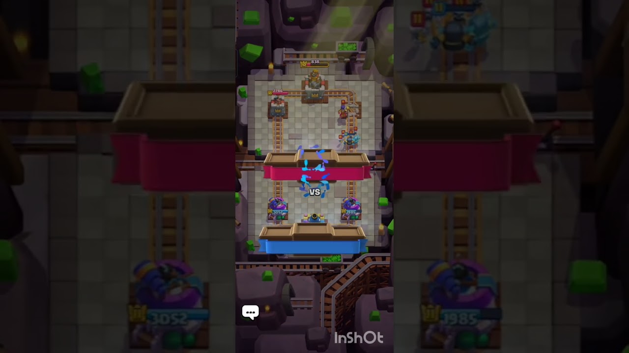 Playing clash royal