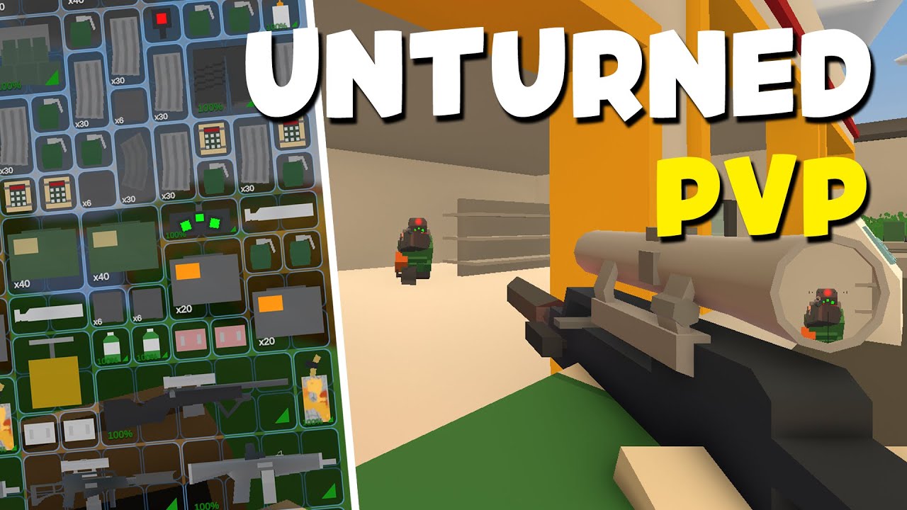 PvP в Unturned &mdash; Соло-рейд всего сервера (Ванильное выживание)