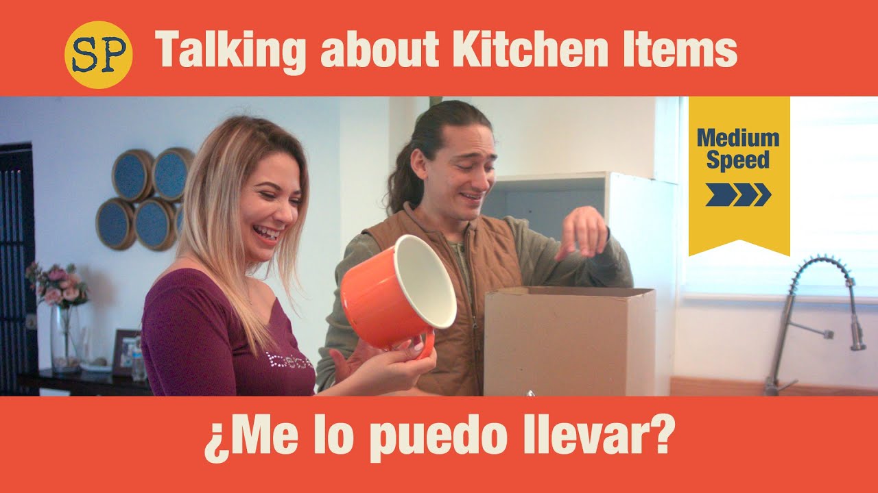 Learn Spanish Kitchen Vocabulary Review