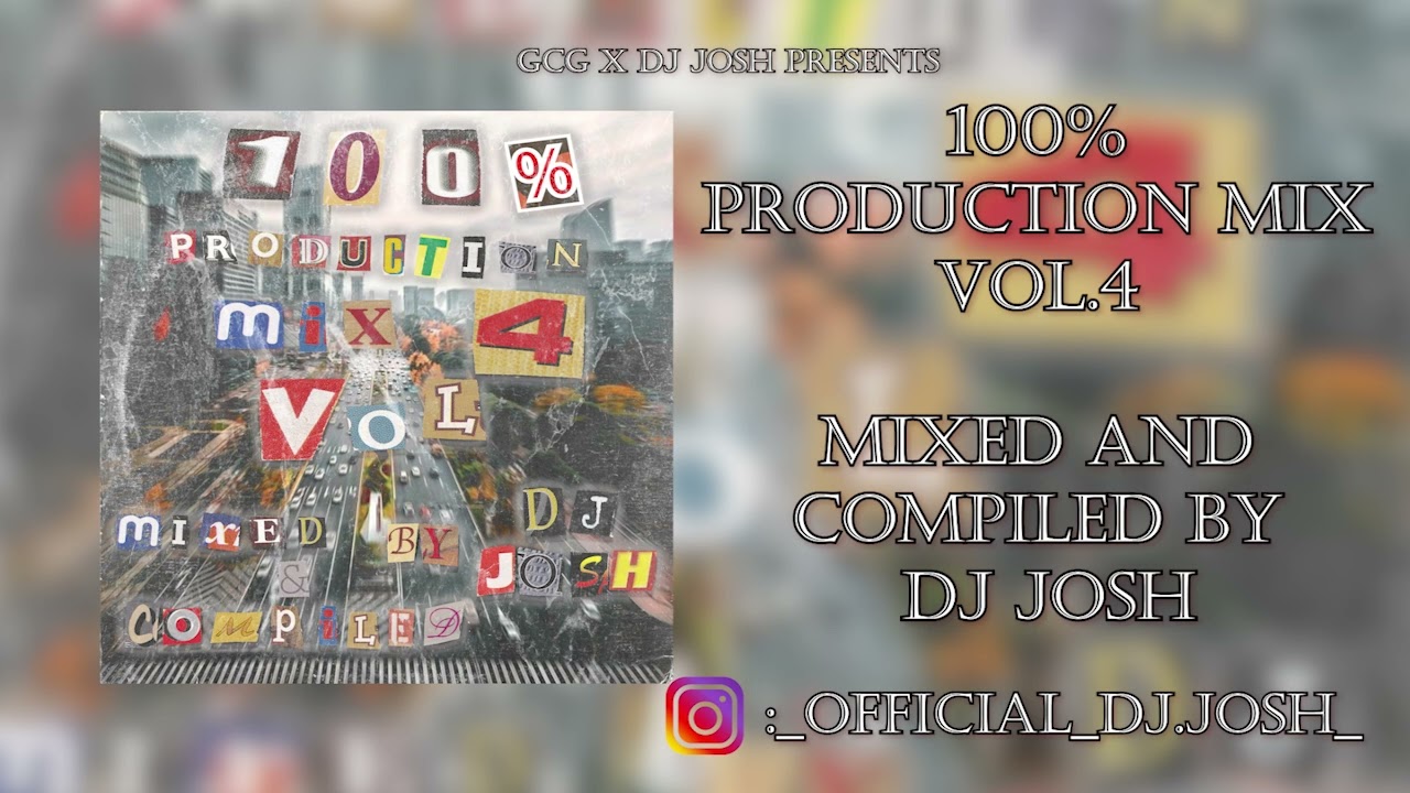 DJ JOSH - 100% PRODUCTION MIX VOL.004/// MIXED AND COMPILED BY DJ JOSH