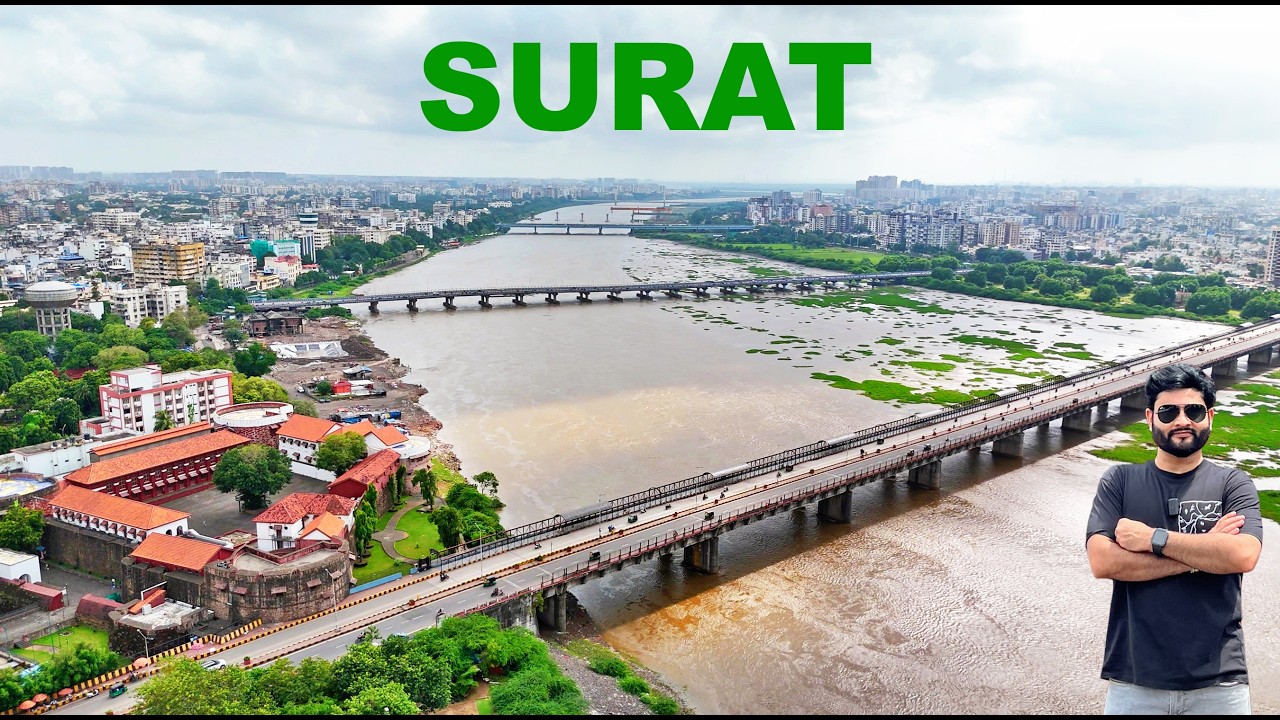 Surat My Hometown | Surat Famous Street Food  | Gujarat Tourist Places | Manish Solanki Vlogs
