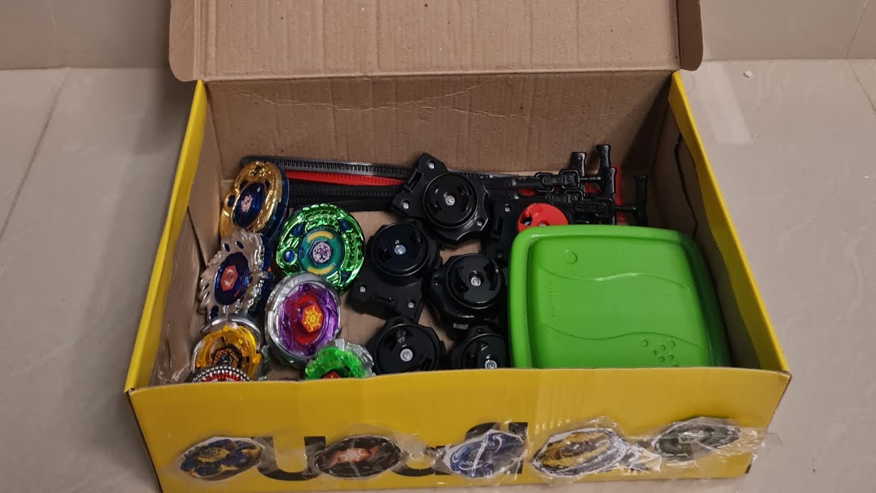 minha coleção de beyblade