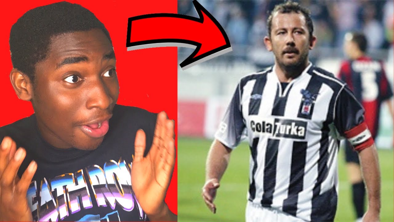 Young Football Fan Reacts To Sergen Yalçin Goals (Turkish Legend)
