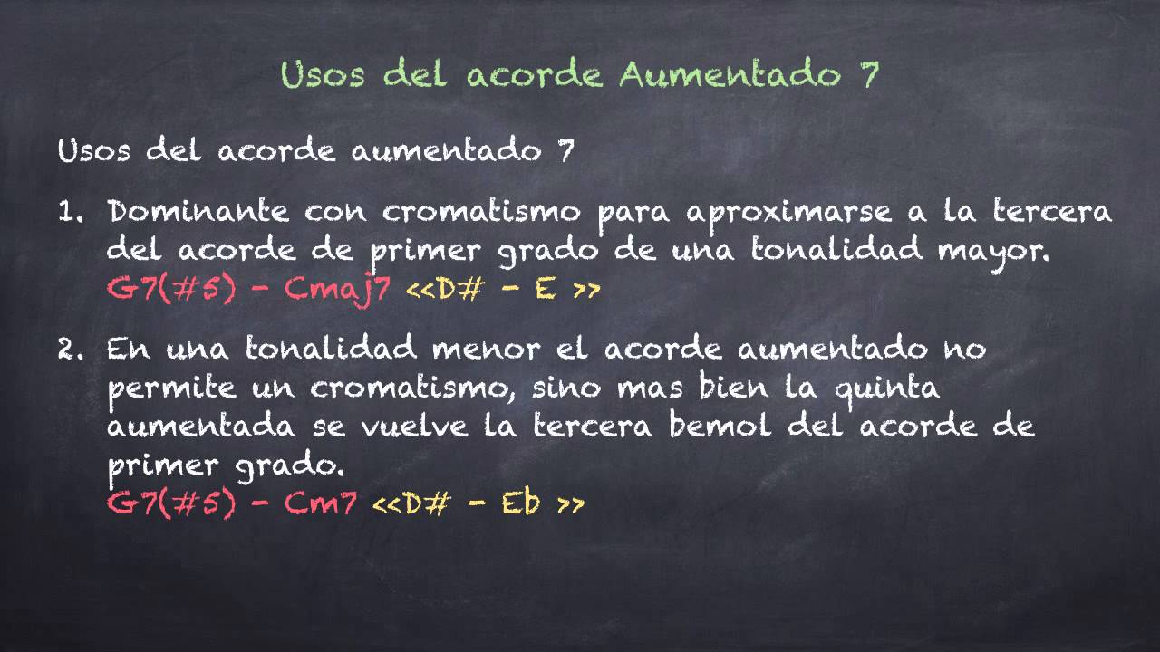 Uso de Acordes +7 y 7Sus4 (Armonía Moderna 9.2 - 9.3)