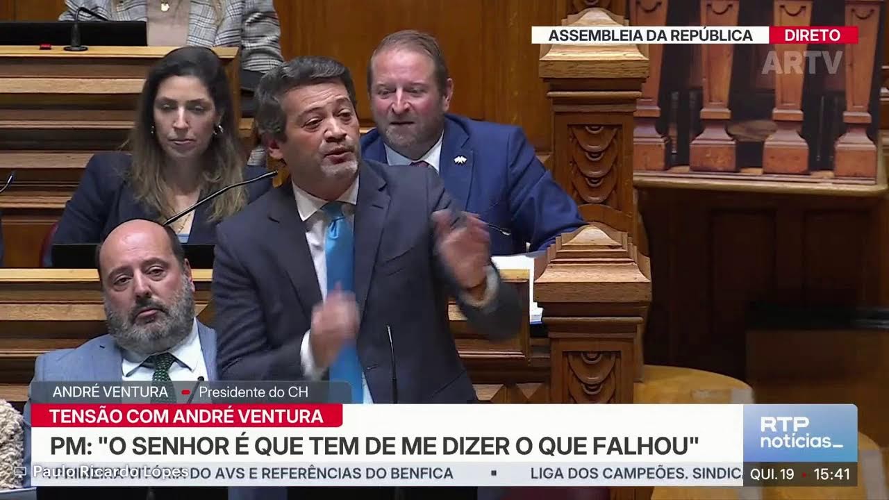 Debate Quinzenal - PSD tenta calar Ventura