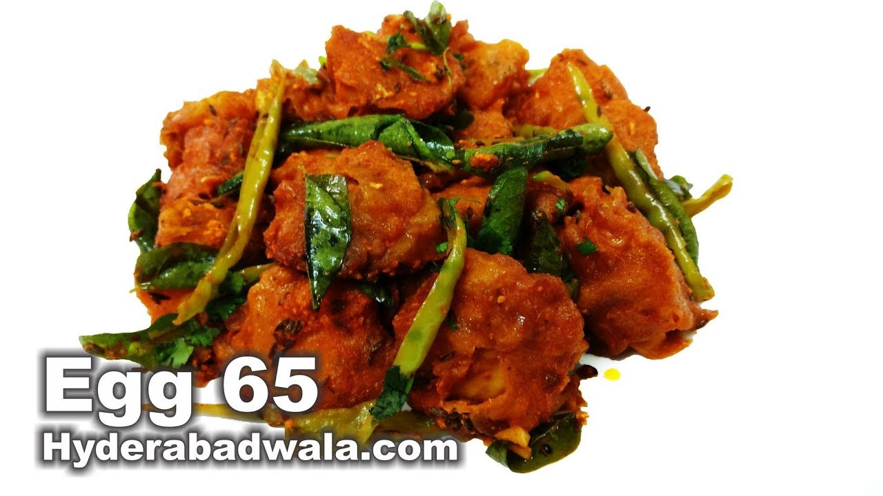 Egg 65 Recipe Video - How to Make Anda 65 at Home - Very Easy, Quick & Simple Cooking
