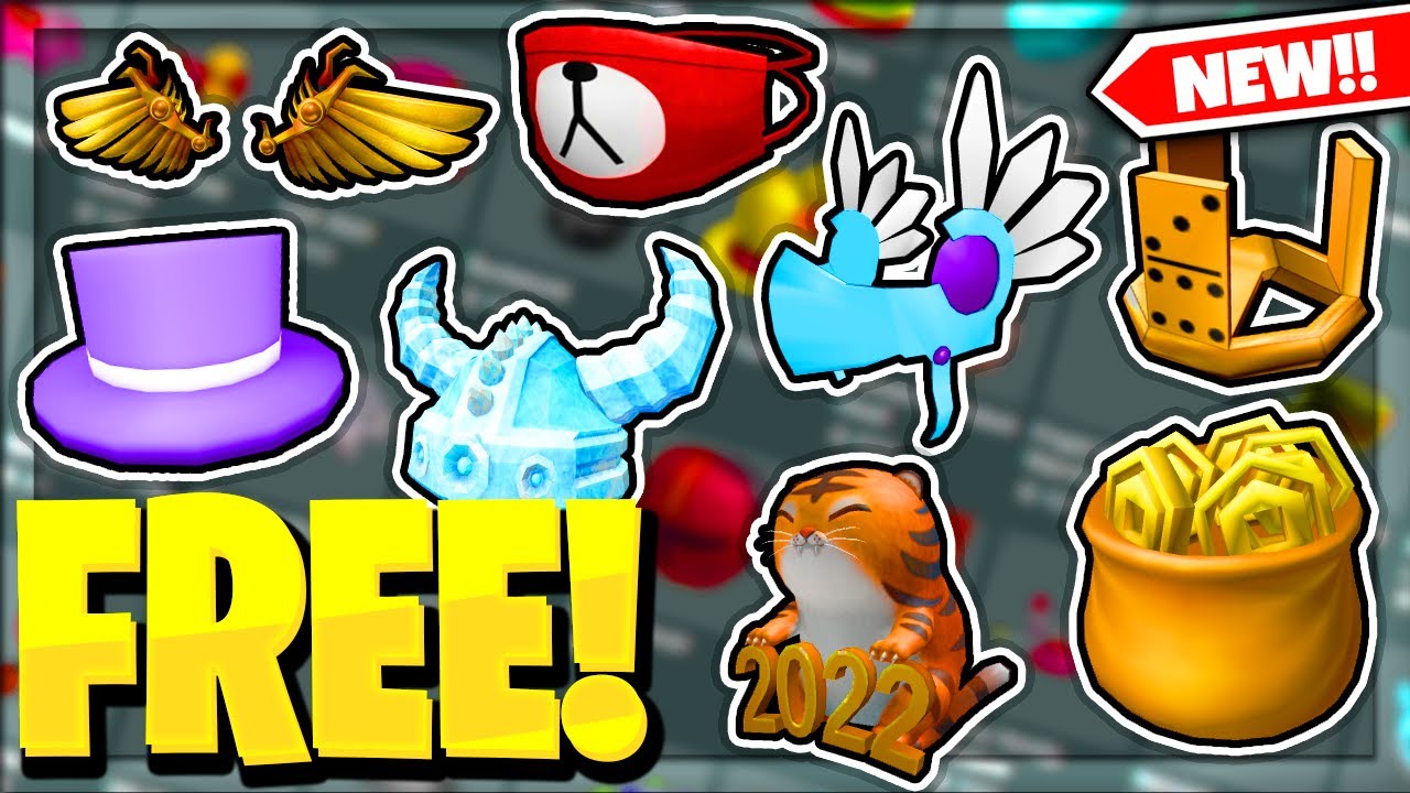 (2022) ALL *150* FREE ITEMS On ROBLOX! Roblox Promo Codes, Event Items And More!