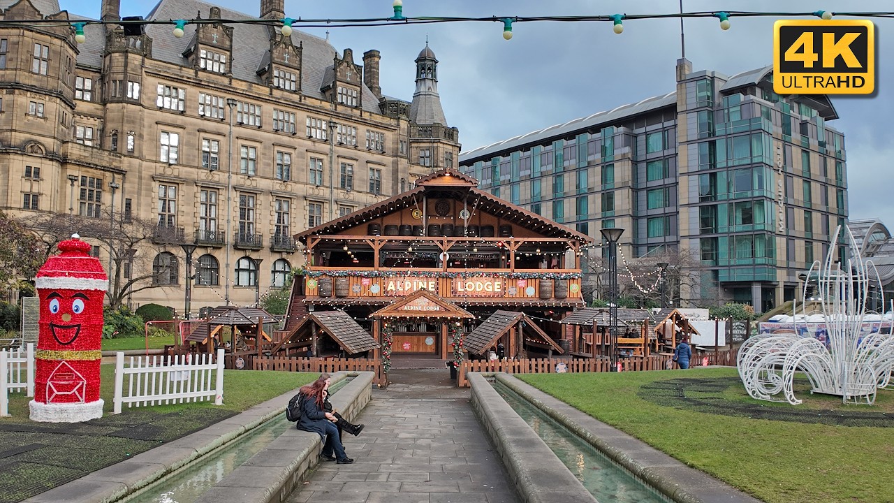 Sheffield Christmas Market 2024 - Full Walkthrough